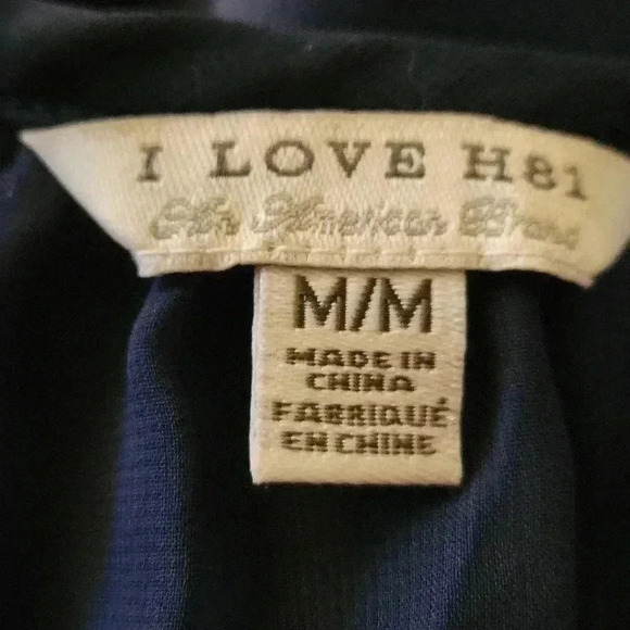 I Love H81 Blouse M/M - Picture 4 of 4